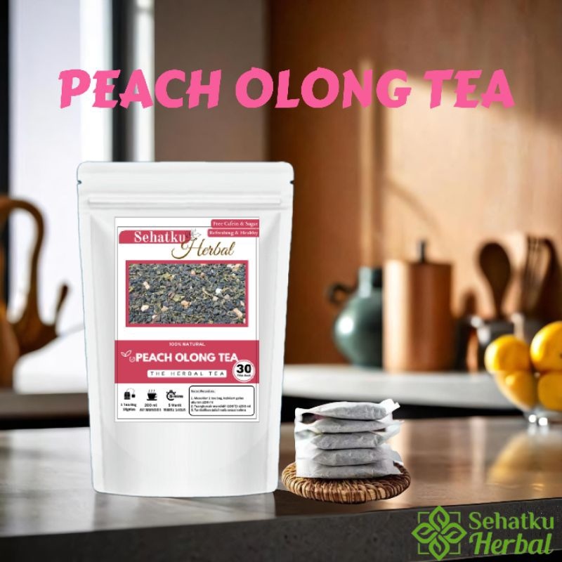 

SEHATKUHERBAL Teh OLong : Peach Olong tea isi 30 tea bag