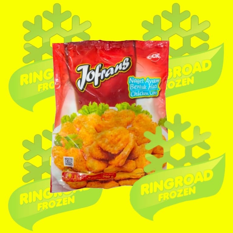 

JOFRANS NAGET AYAM BENTUK HATI 500 GR