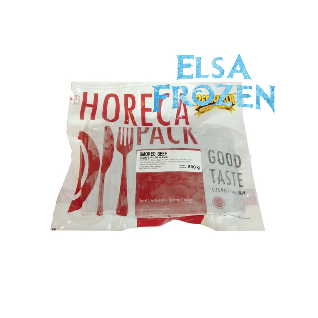 

BERNARDI SMOKED BEEF HORECA 500GR DAGING SAPI ASAP