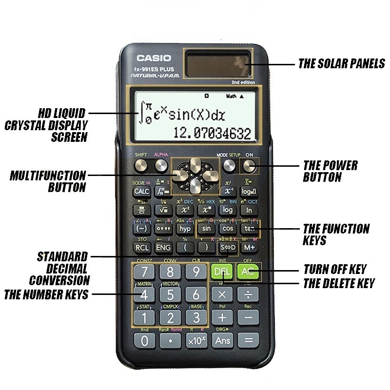 

Promo Kalkulator Scientific Casio Ilmiah 991ES-Plus Kalkulator Casio Scientific Calculator Casio