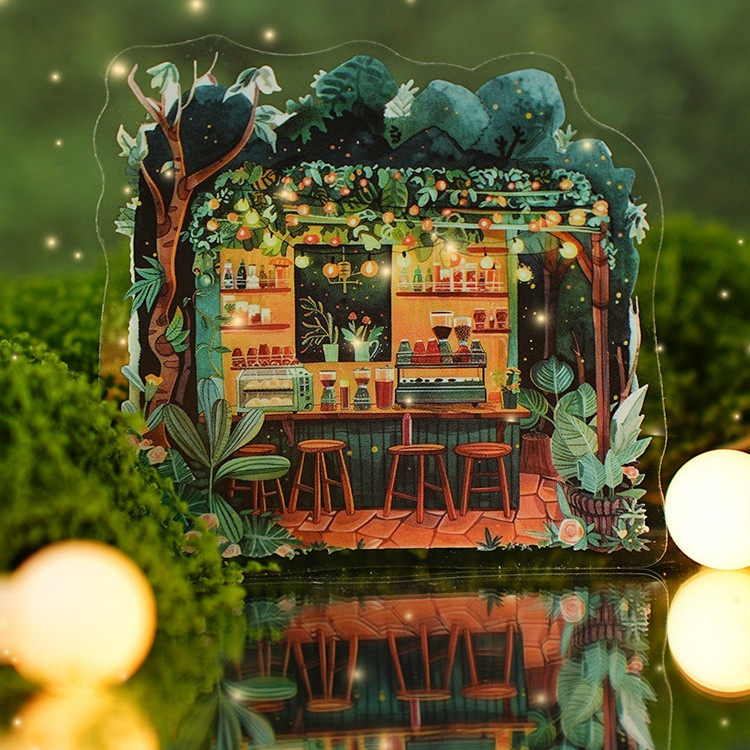 

[Gongjin] 20pcs Sticker Whisper of Light WOL Stiker Lampu Night Malam Gelap Star Bintang