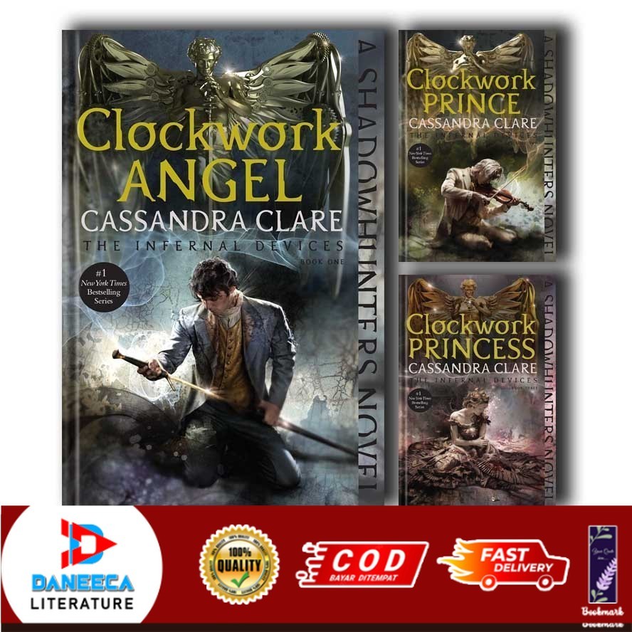 The Infernal Devices (3 book series) : Clockwork Angel, Prince, Princess by Cassandra Clare
