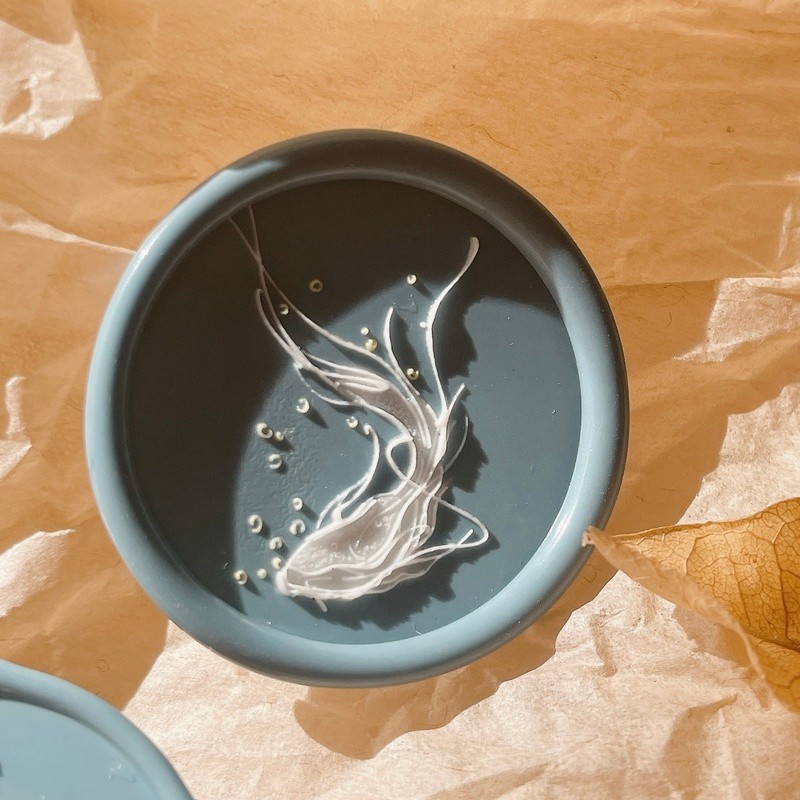 

New Wax Seal Stamp Minimalist Whale Embossed Seal Copper Head Original 3D Relief Brass Head Envelope DIY Scrapbook Sealing Toy