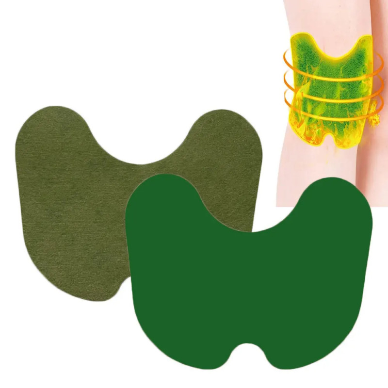 Knee Plester Koyo 12pcs Kantong Koyo Lutut Ekstrak Wormwood Knee Plaster Lutut Meredakan Nyeri Lutut