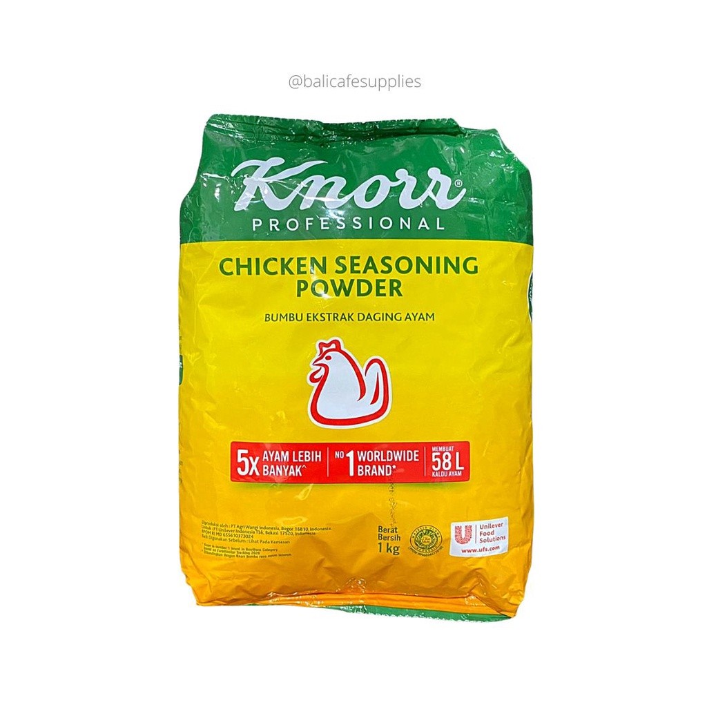 

Kaldu Ayam Knorr Refil 1kg - Knorr Chiken Seasoning Powder