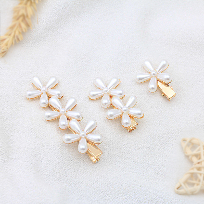 BS - JEPITAN RAMBUT H961 1 PCS AKSESORIS RAMBUT BUNGA PEARL HIASAN KEPALA VINTAGE HAIR PIN MOTIF DAI