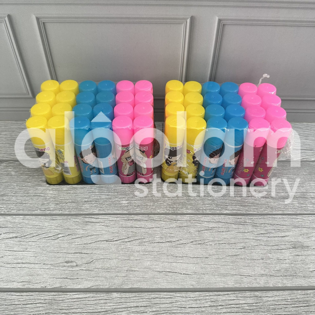 

SATUAN ( 1 PCS x 10 Gram ) Glue Stick Lem Stik Animasi Fancy Kecil 10Gram