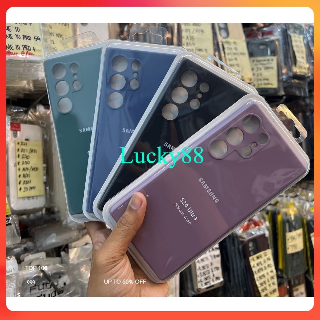[ Samsung S20 / S20+ / S20 ULTRA / S21 / S21 FE / S21+  / S21 ULTRA ] CASE PREMIUM SILICONE ORI SOFT