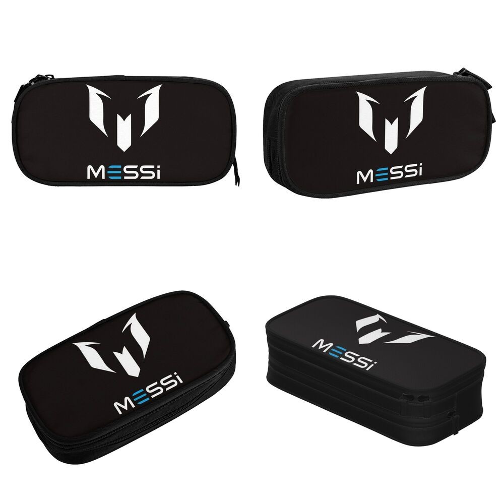 

Messied Pencil Cases Fun Football Soccer Pen Box Bag Kids Big Capacity School Supplies Cosmetic Pencilcases