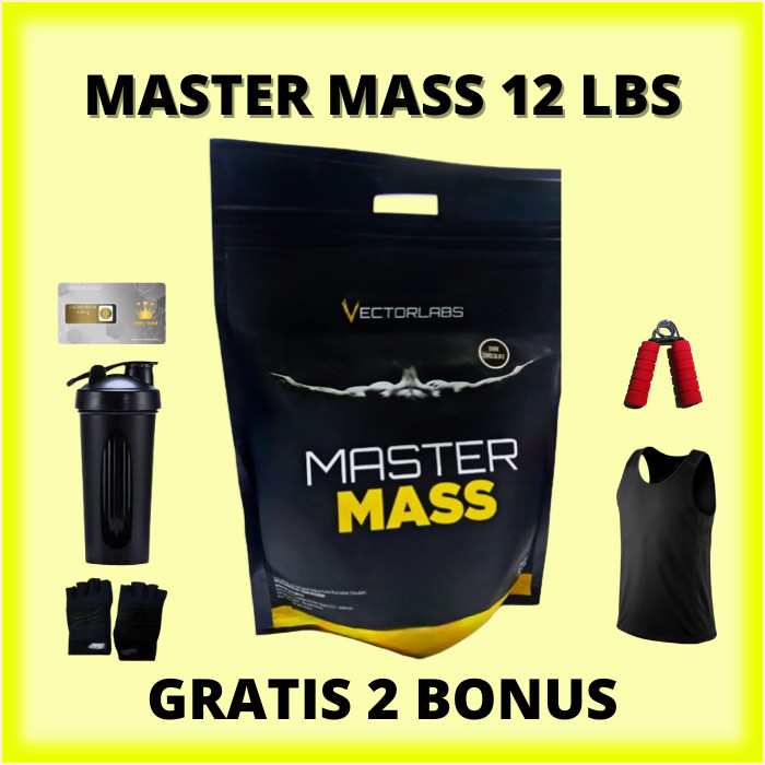 

Vectorlabs Master Mass 12 lbs 5400 gram Susu Whey Protein Gainer BOWORAMADHAN44