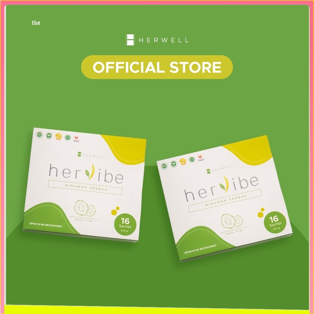 

Herwell Hervibe - Bundling 2pcs BPOM HALAL BEST SUPLEMENKU