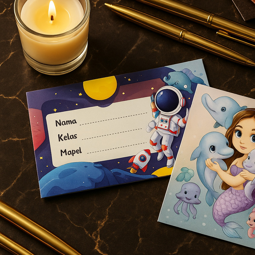 

SFO - Label Buku Anak isi 10 - Sticker Mata Pelajaran Sekolah