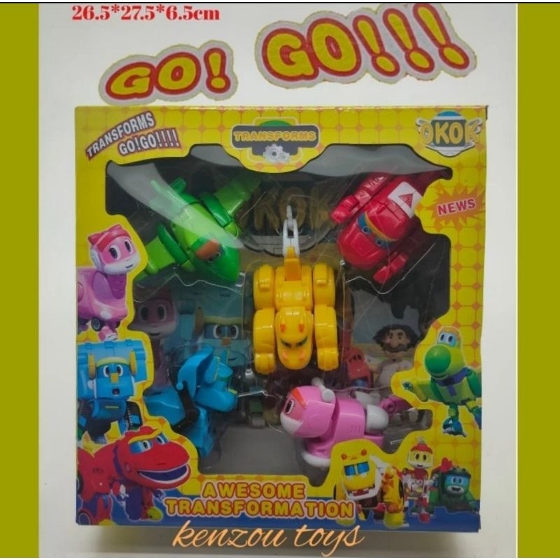 robot gogodino transforms set5