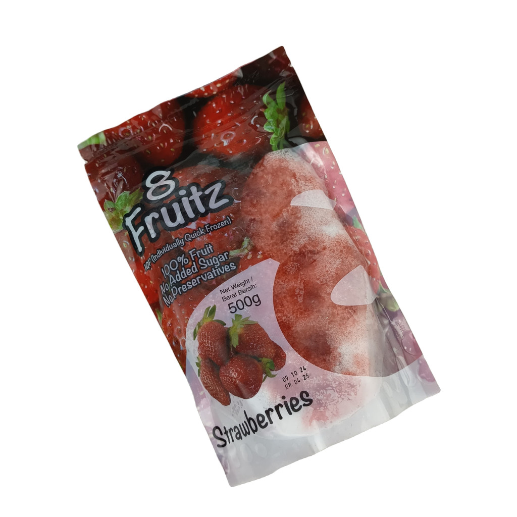 

8 Fruitz Strawberries 500Gr Buah Beku Buah Frozen