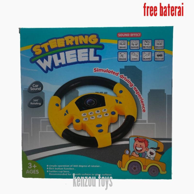 Mainan Game Simulator Stir Stering Whell