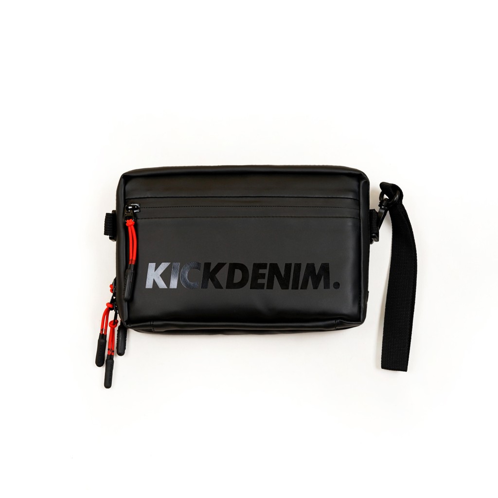 Kick Denim - Tas Handbag Selempang SlingBag Warna Hitam - HB Anzu