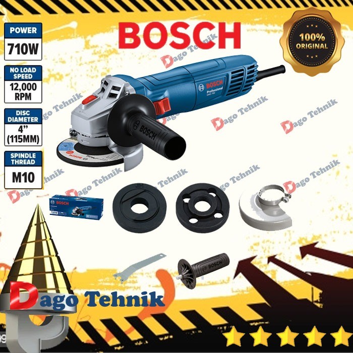 New Bosch GWS 700 gerinda listrik 4 inch original powerPremium