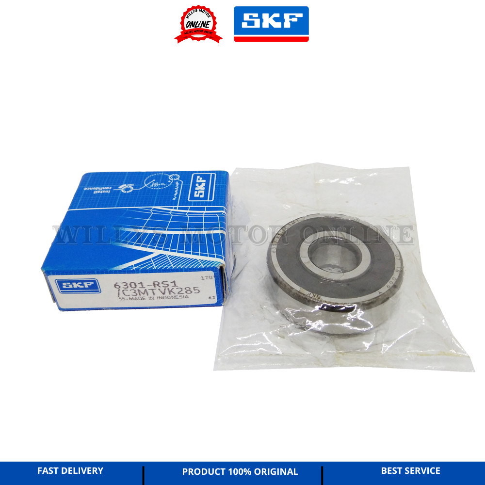 BEARING 6301-RS1 C3MTVK285 SKF ORIGINAL LAHER 6301 SKF