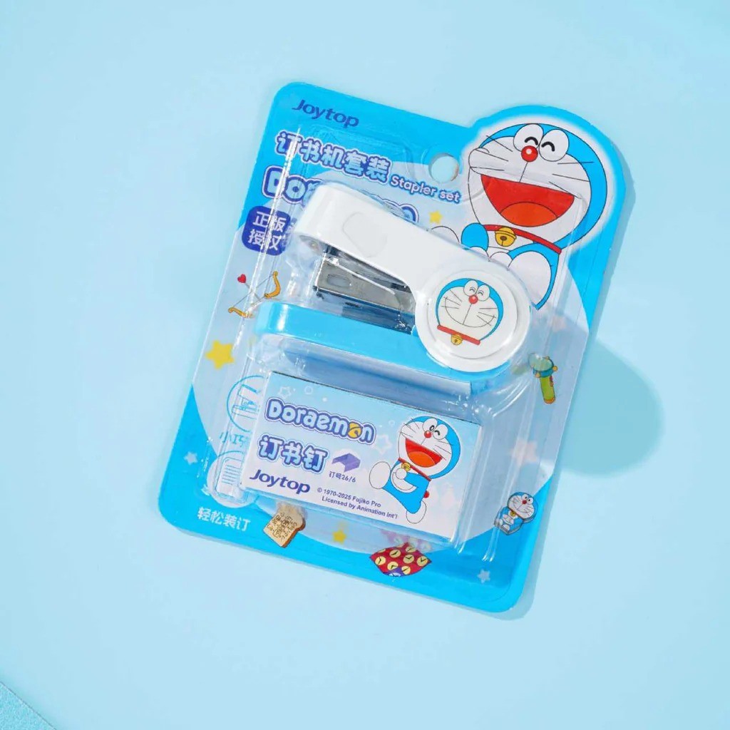 

DORAEMON STAPLER / Stapler / Staples Doraemon / Stapler Doraemon / Staples Set / JOYTOP, DORAEMON STAPLER SET JT- 102927