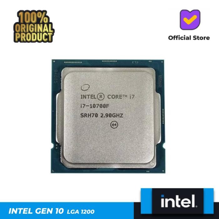 Intel Core i7 10700F TRAY - LGA1200 + Include Fan Ori Intel
