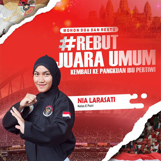 Jilbab Pencak Silat , kerudung silat premium / Jilbab silat hitam premium