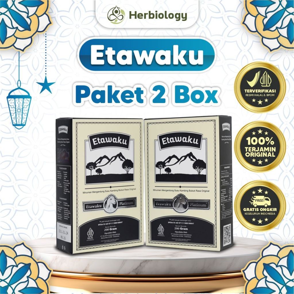 

Paket Hemat 2 Box Susu Etawaku Platinum : Membantu Mengatasi Masalah Pernafasan