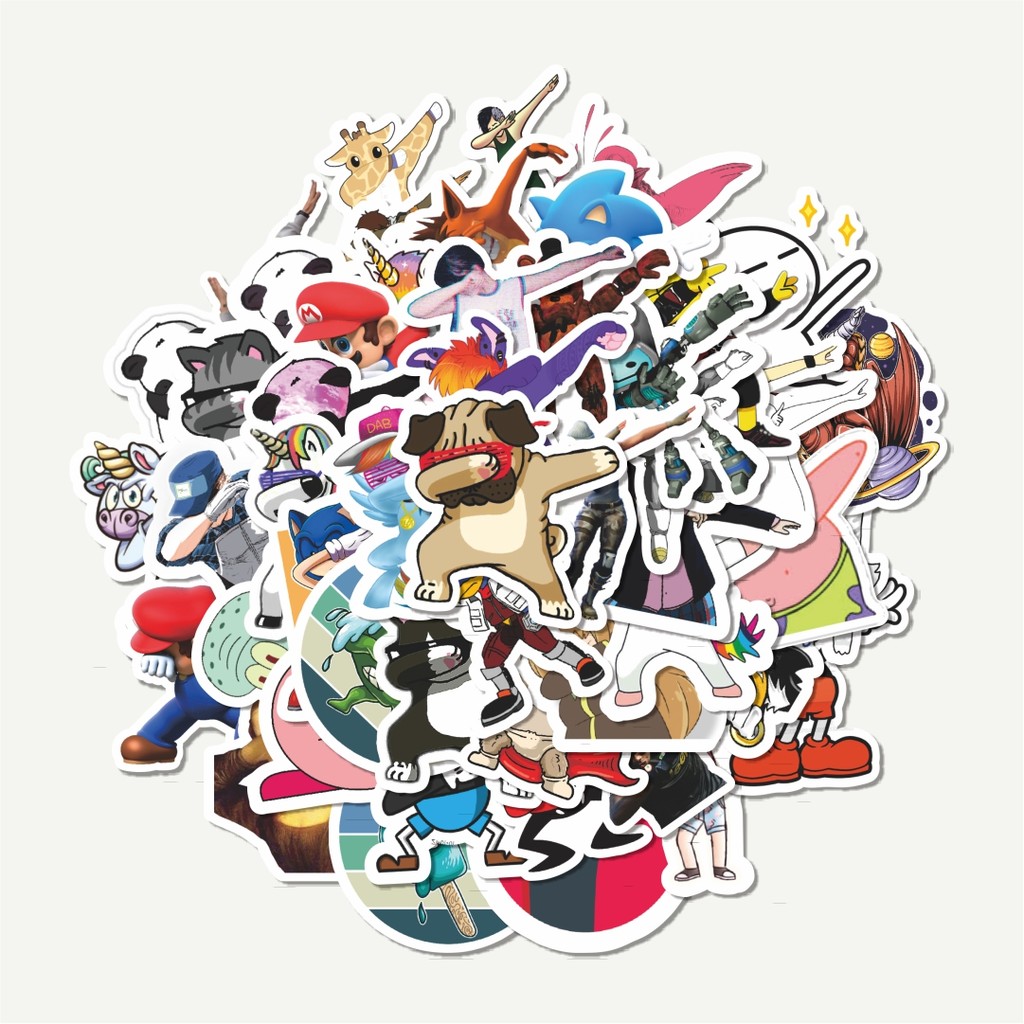 

Sticker Pack Stiker Play Cool Series 01 HipHop | Sticker TUMBLR | Stiker LAPTOP KOPER HELM