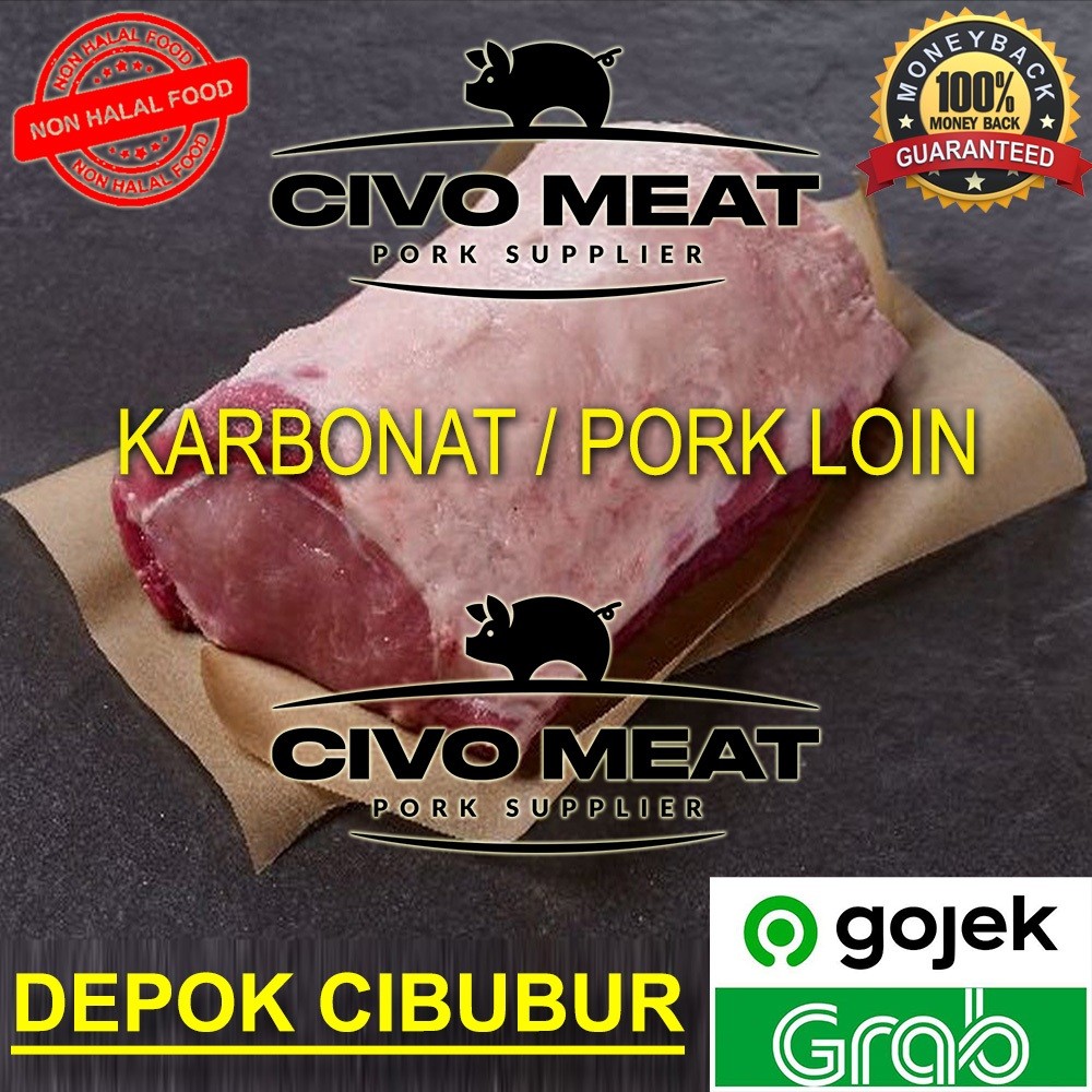 

Daging Babi Karbonat / Pork Loin 1kg