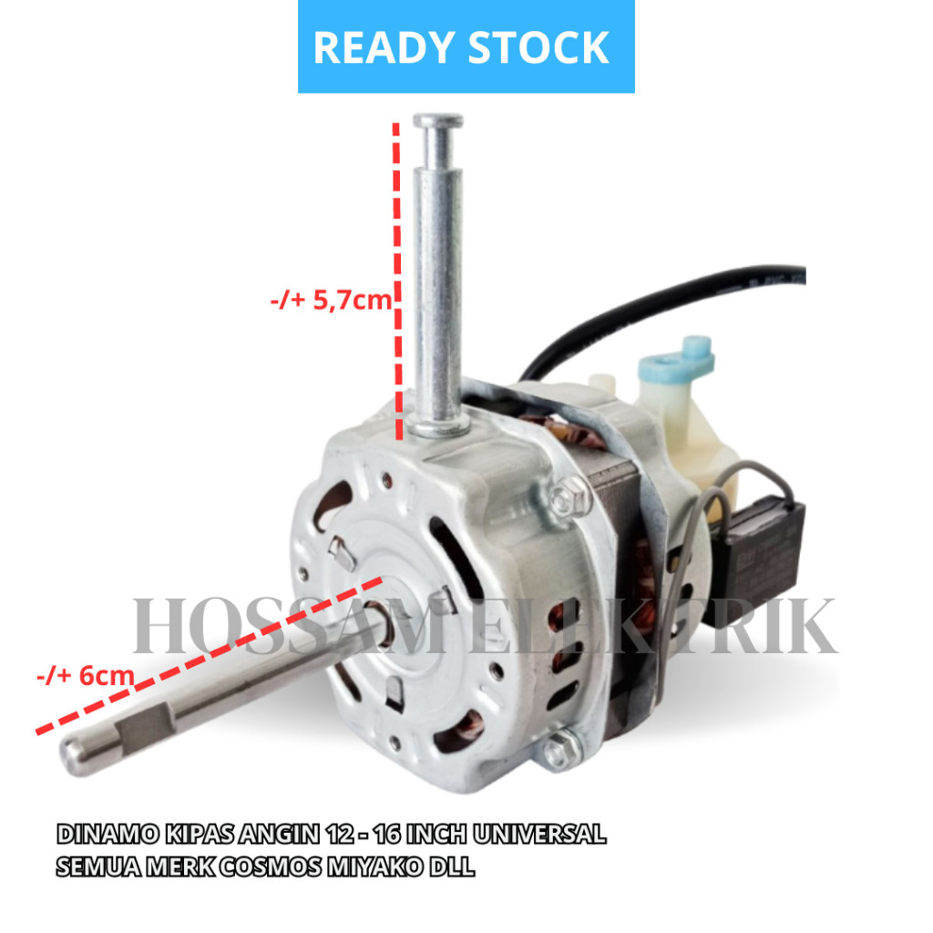 Dinamo Kipas Angin Cosmos 12-16 Inch Universal Motor Mesin Kipas Angin Dinamo Kipas Angin Umum