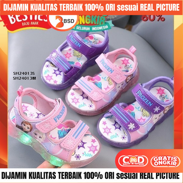 Sandal Sepatu Gunung Anak Perempuan Cewek Karakter Princess Usia SD SMP 1 7 Tahun Import Murah SH657