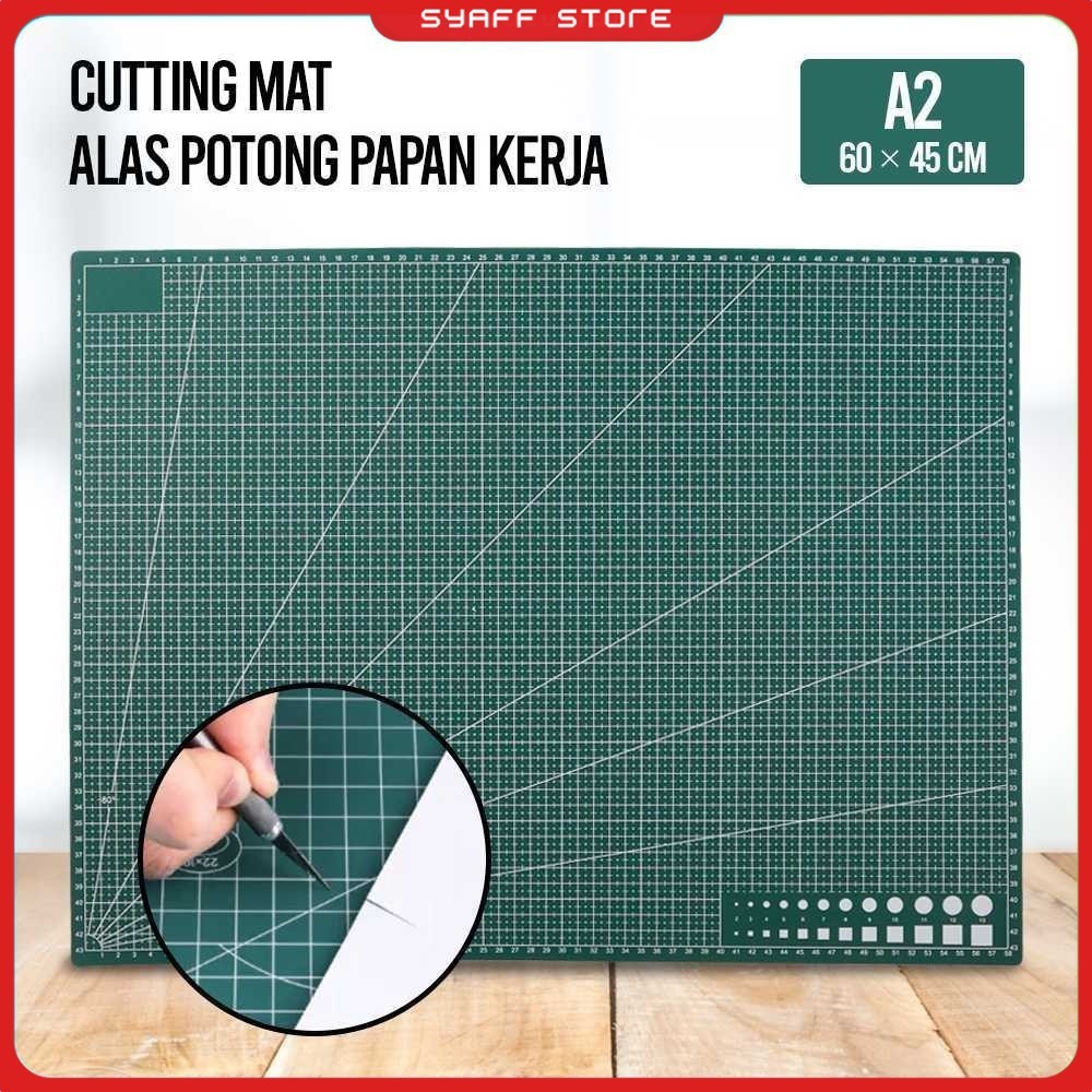 

Taffware Working Pad Cutting Mat Alas Potong Papan Kerja A2 60x45cm - QJ3