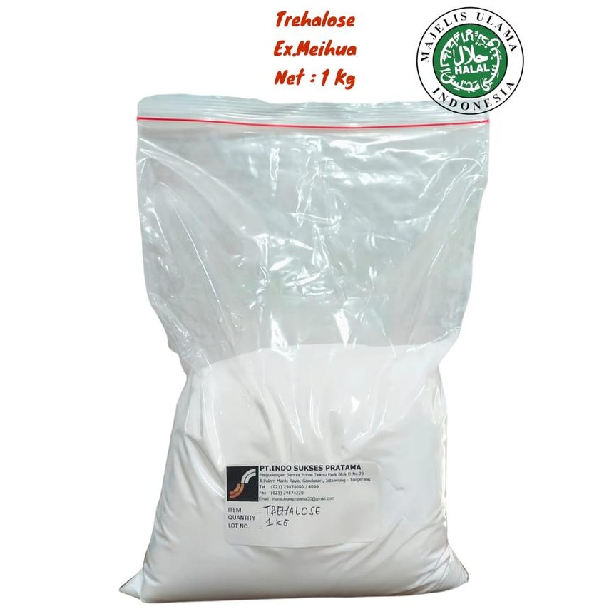 

Trehalose - pemanis alami untuk makanan (repack) 1kg