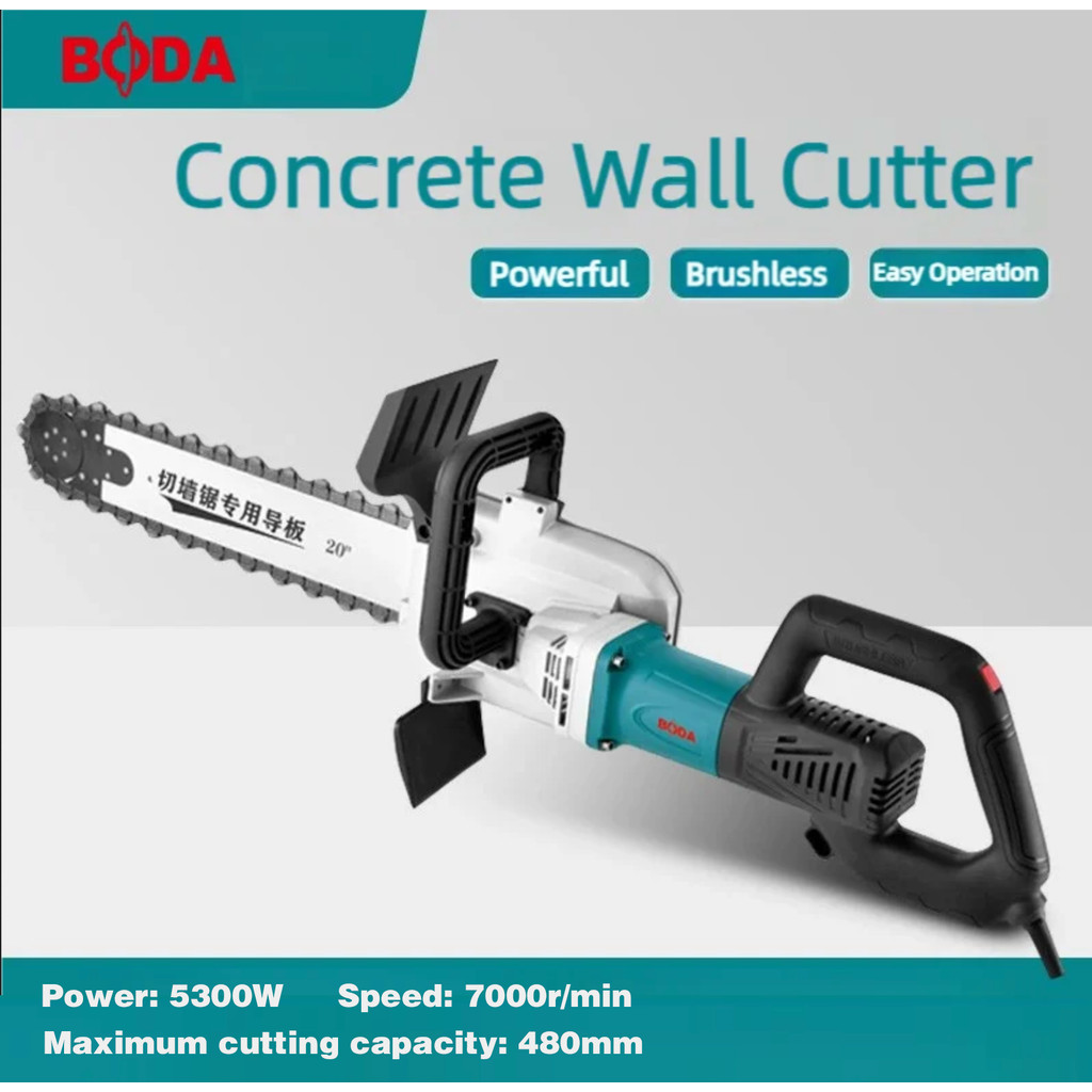 

BODA BLCM1-500 Brushless Wall Cutter Concrete Wall Cutter Brushless Motor Industrial-Grade for Wall Cutters