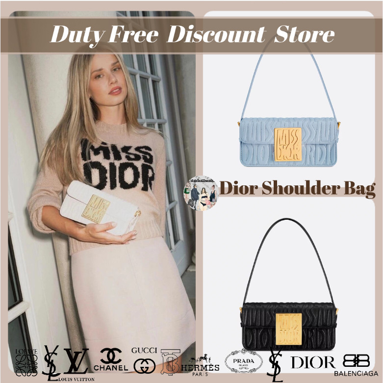DIOR New Miss Dior Flare Bag Model M2610U Shoulder Bag / Tas Tangan Wanita Garansi Dua Tahun Otentik