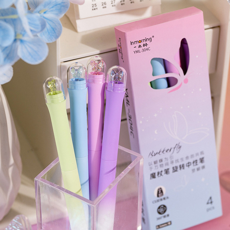 

Pena Karakter Anak Lucu Pulpen Anak Motif Dome Kubah Isi Panda Bunga Kupu Kupu