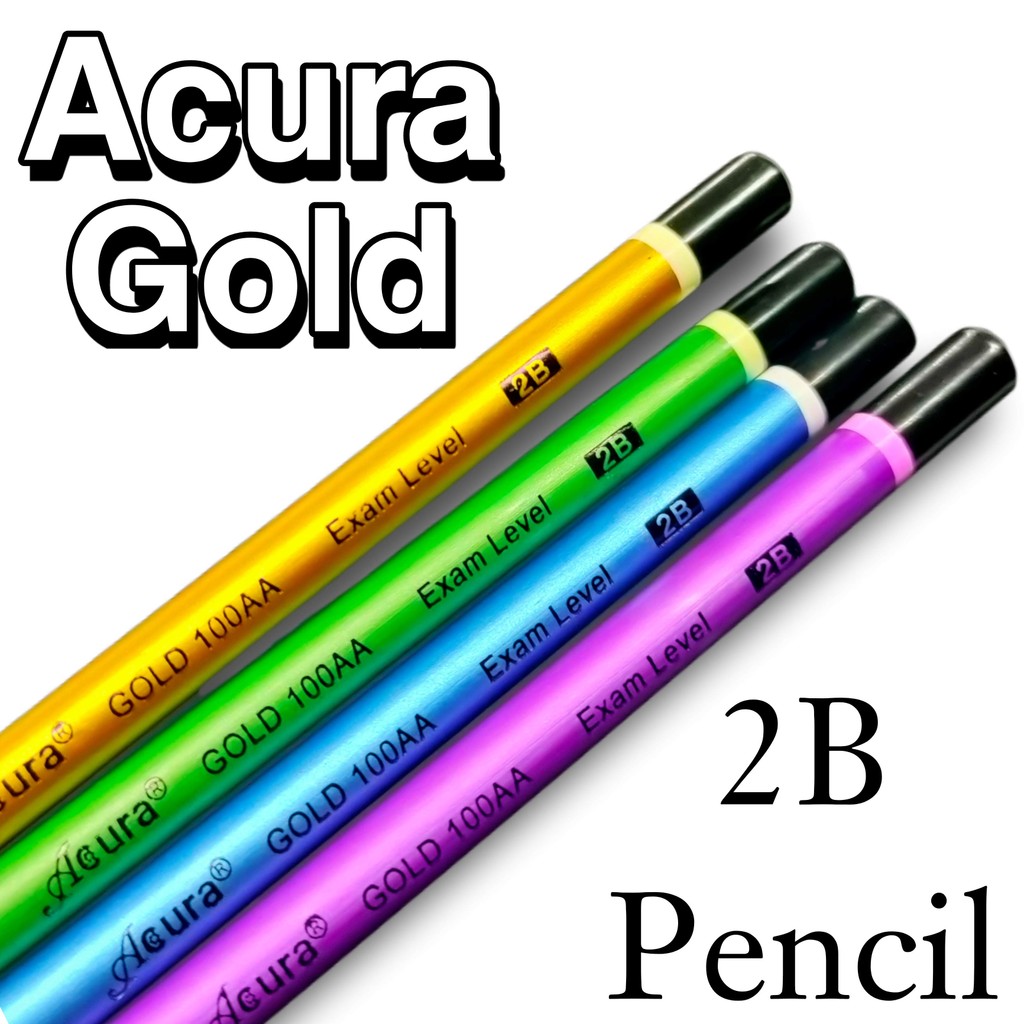 

Pensil 2B Murah Acura Exam Grade 100AA Random Bijian