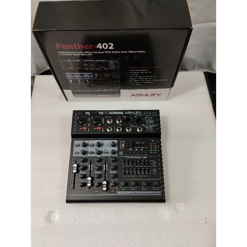 Mixer Ashley panther 402 mikser ashley panther402 4channel bluetooth original