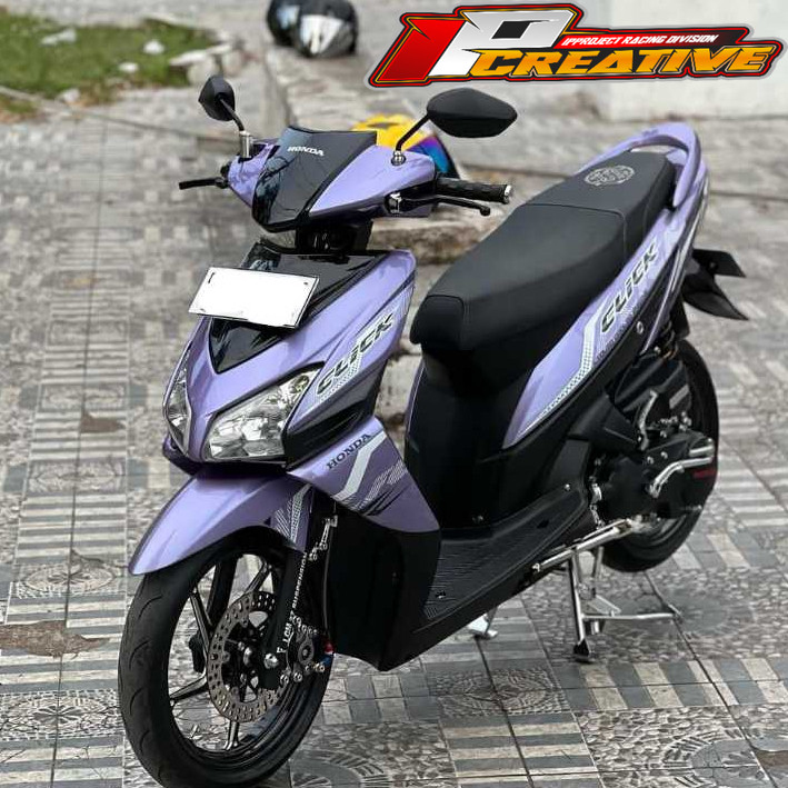 Stiker Striping Transparan VARIO 110 OLD / VARIO 110 CW - Striping VARIO 110 OLD Transparan SImpel