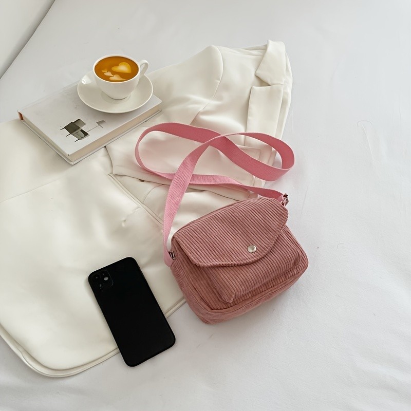 Tas Selempang Wanita murah / Tas Lucu Tas Minii Tass HP Tas Bahan Corduroy