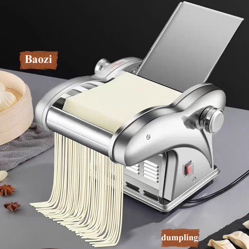 Household Pasta Machine Noodles Maker Stainless Steel Noodle Cutter Electric Automatic Dough Rolling