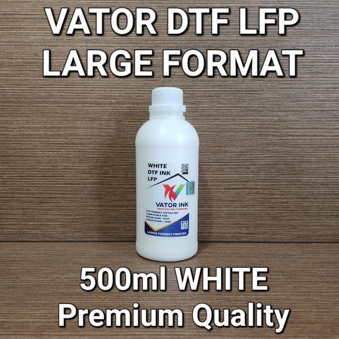 

TINTA DTF VATOR DTF LFP Large Format Printer ml Hasil rna Pekat - Putih
