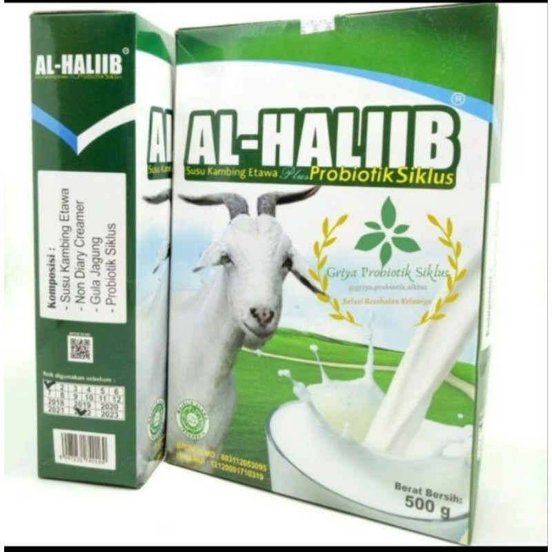 

Susu kambing etawa Al Halib 500Grm