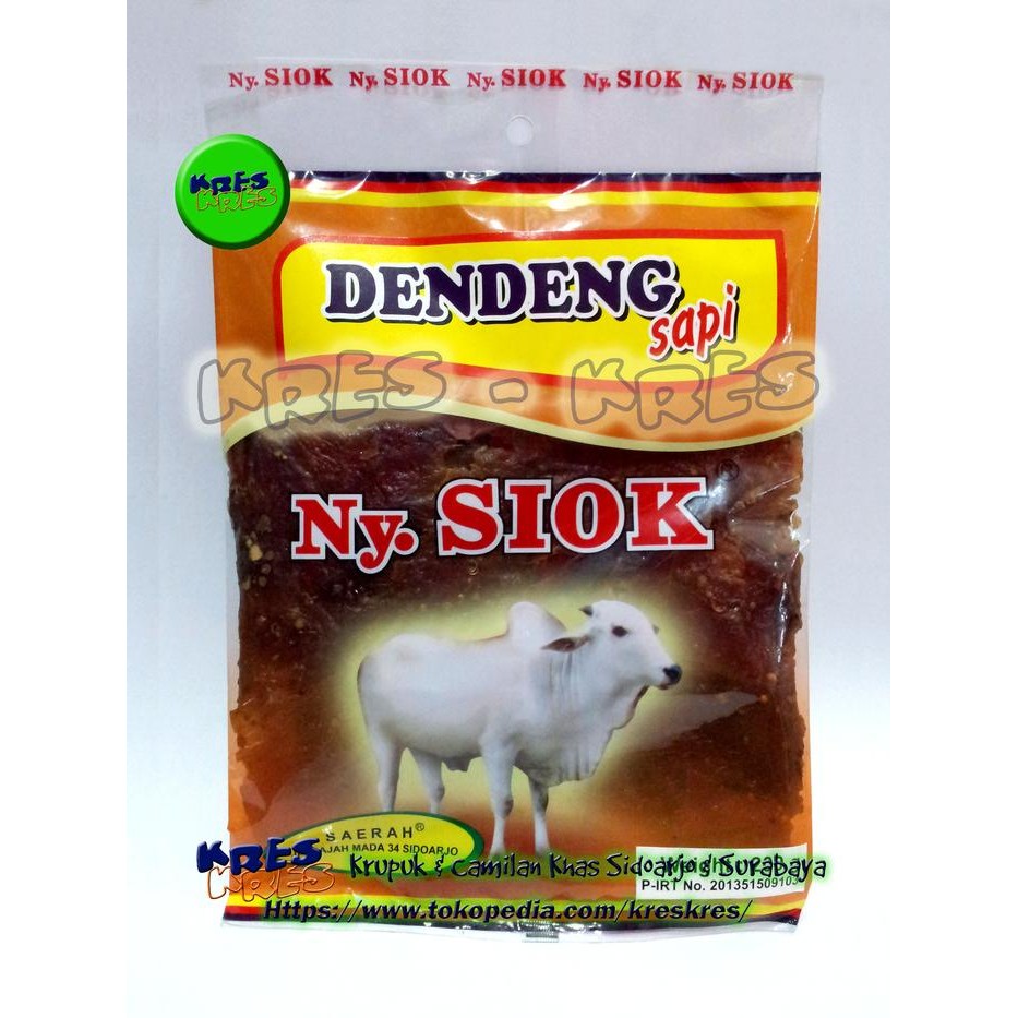 

Hot Produk Dendeng Sapi Ny. Siok - 200gr Terbaik dan Terlaris
