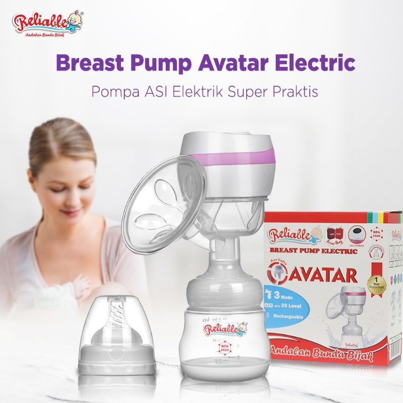 Reliable Pompa ASI  Electric Avatar / BREASTPUMP elektrik / RELIABLE