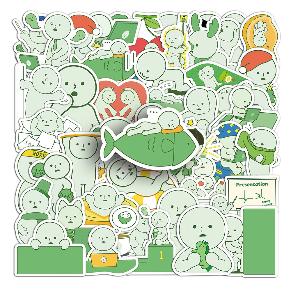 

10/30/50pcs Kawaii SMISKI Cartoon Stickers Aesthetic Funny Graffiti Laptop Notebook Luggage Classic Cute Kids Toys Decals