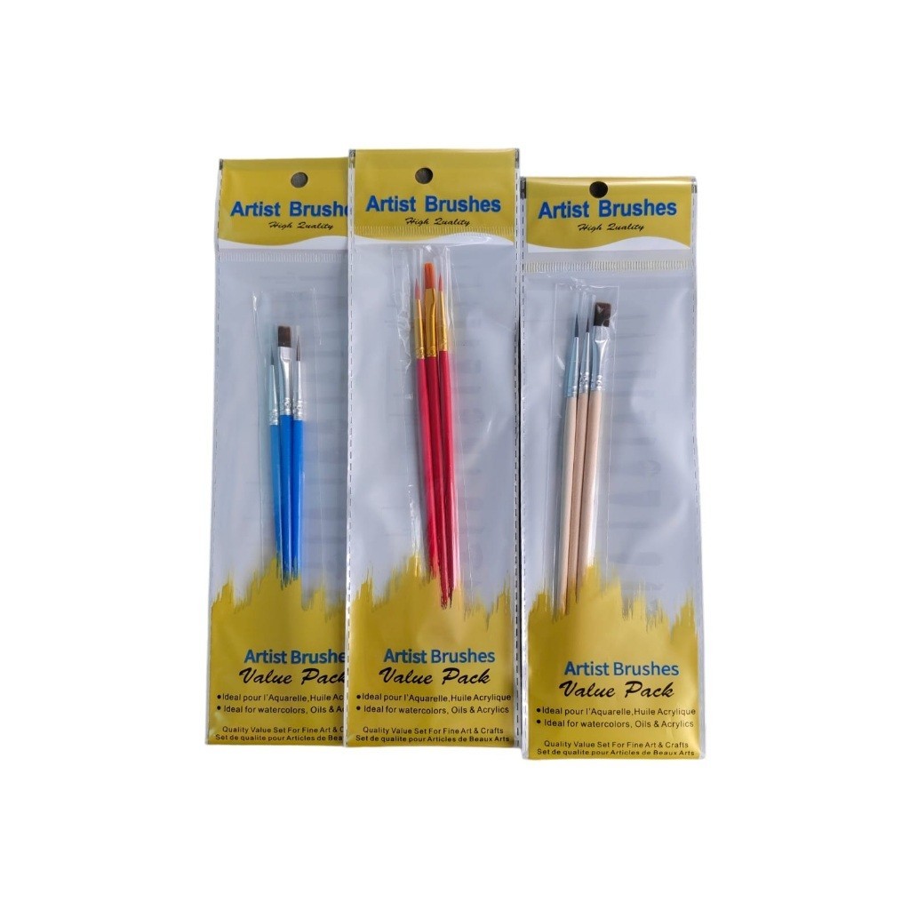 

brush set/kuas lukis set 3 AK-3