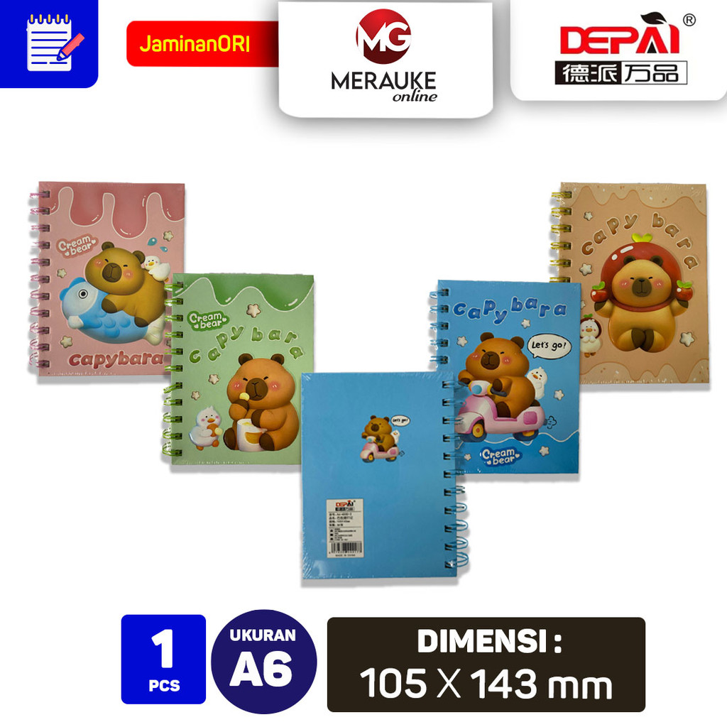 

DEPAI Notebook Spiral Aesthetic A6 4000 3 Buku Jurnal Buku Catatan Buku Tulis Aesthetic Sekolah