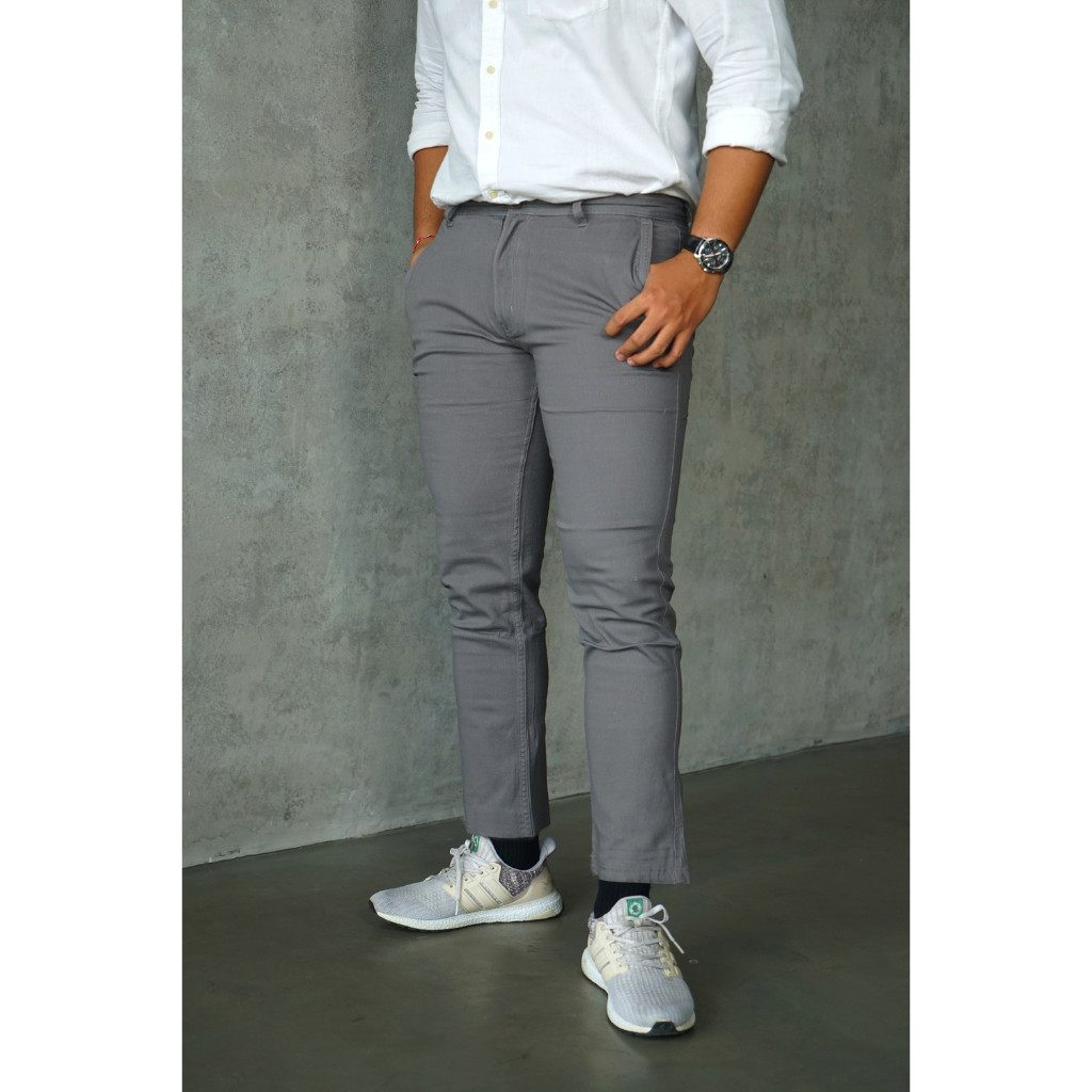 FOREX Chinos Panjang Pria Regular Fit Stretch