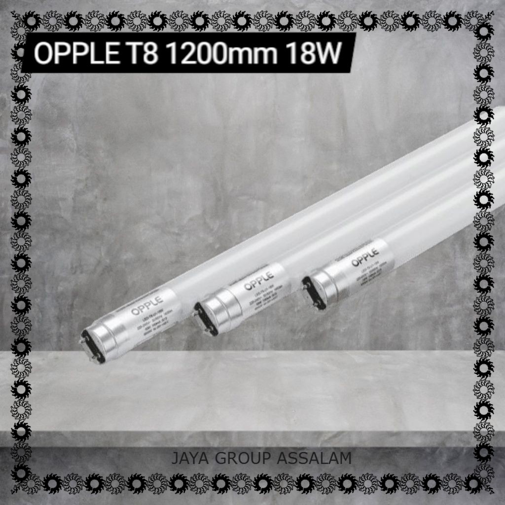 lampu led tube 18w t8 Opple 1200mm/6500k