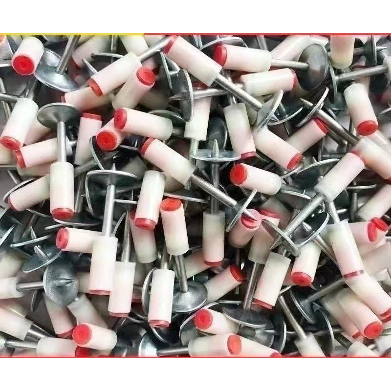 200pcs Paku Beton Ramset Paku Ramset Beton Paku Tembak Beton Dan Besi Standart Washer Besar Lurus Is